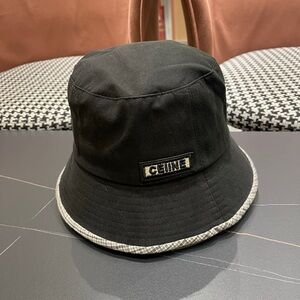 Celine Classic Black Bucket Hat